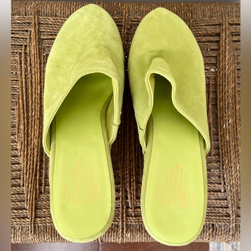 Charlotte Stone Shoes Women’s 9 Acid Marlo Clog Suede - Picture 7 of 9